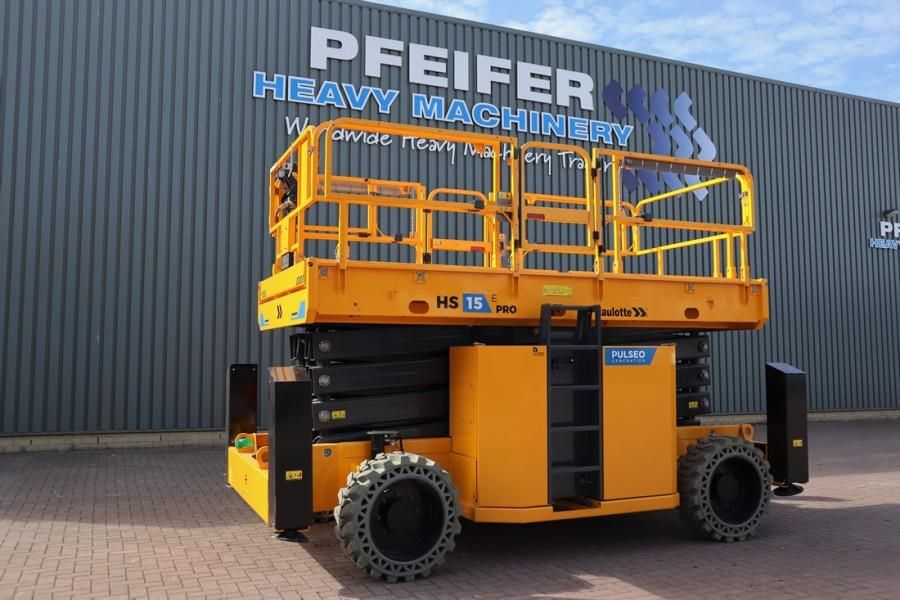 Haulotte HS15EPRO Valid Inspection, Full Electric 4x4 Driv