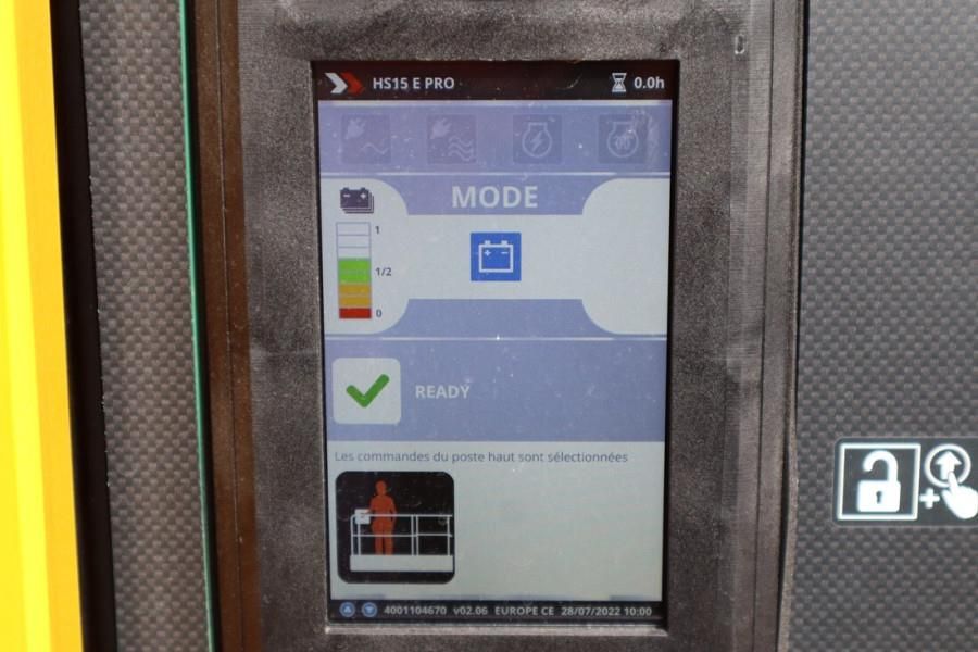 Haulotte HS15EPRO Valid Inspection, Full Electric 4x4 Driv