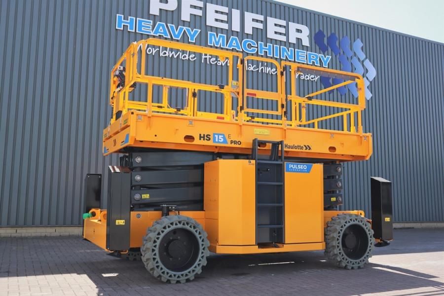 Haulotte HS15EPRO Valid Inspection, Full Electric 4x4 Drive