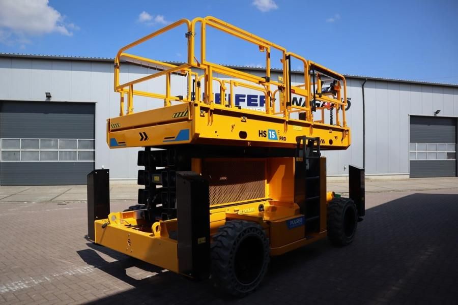 Haulotte HS15EPRO Valid Inspection, Full Electric 4x4 Drive