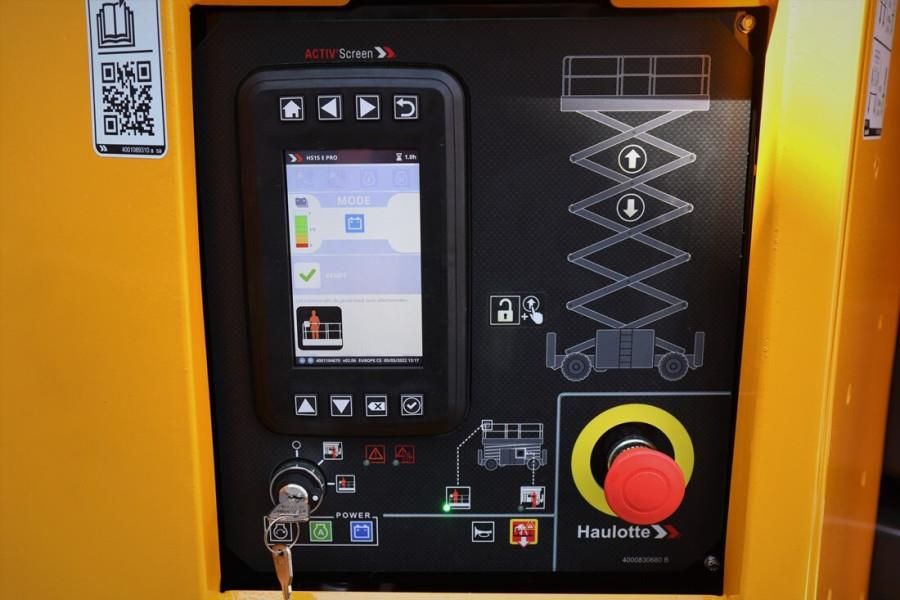 Haulotte HS15EPRO Valid Inspection, Full Electric 4x4 Drive