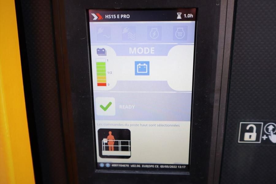 Haulotte HS15EPRO Valid Inspection, Full Electric 4x4 Drive