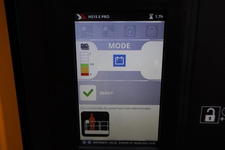 Haulotte HS15EPRO Valid Inspection, Full Electric 4x4 Drive