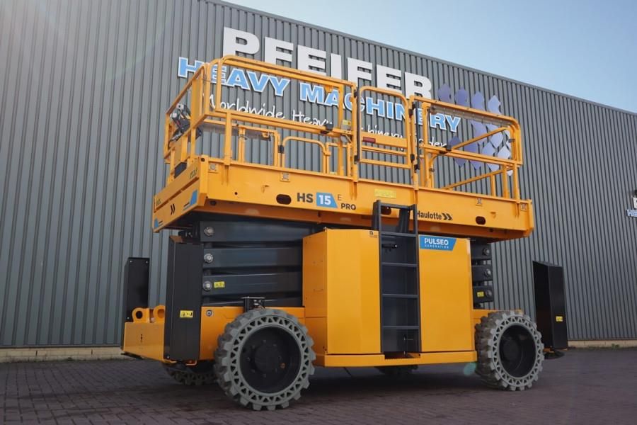 Haulotte HS15EPRO Valid Inspection, Full Electric 4x4 Drive