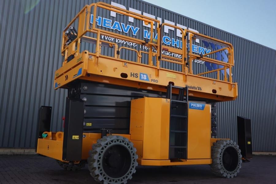 Haulotte HS18EPRO Valid Inspection, Full Electric 4x4 Drive
