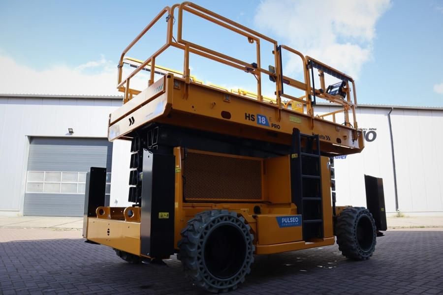 Haulotte HS18EPRO Valid Inspection, Full Electric 4x4 Drive