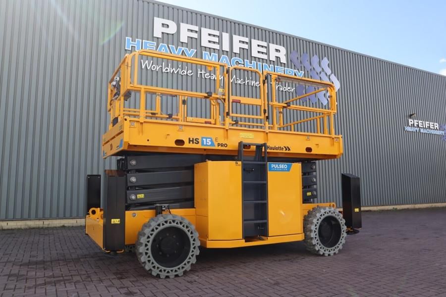 Haulotte HS15EPRO Valid Inspection, Full Electric 4x4 Drive