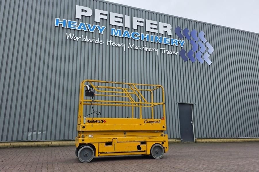 Haulotte Compact 8 As-Is, Electric, 8m Working Height, 350k