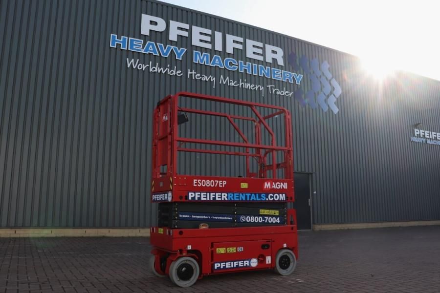 Magni ES0807EP Electric, 7.8m Working Height, 230kg Capa