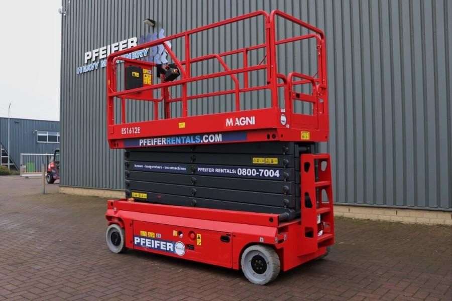 Magni ES1612E Electric, 15.7m Working Height, 250kg Capa