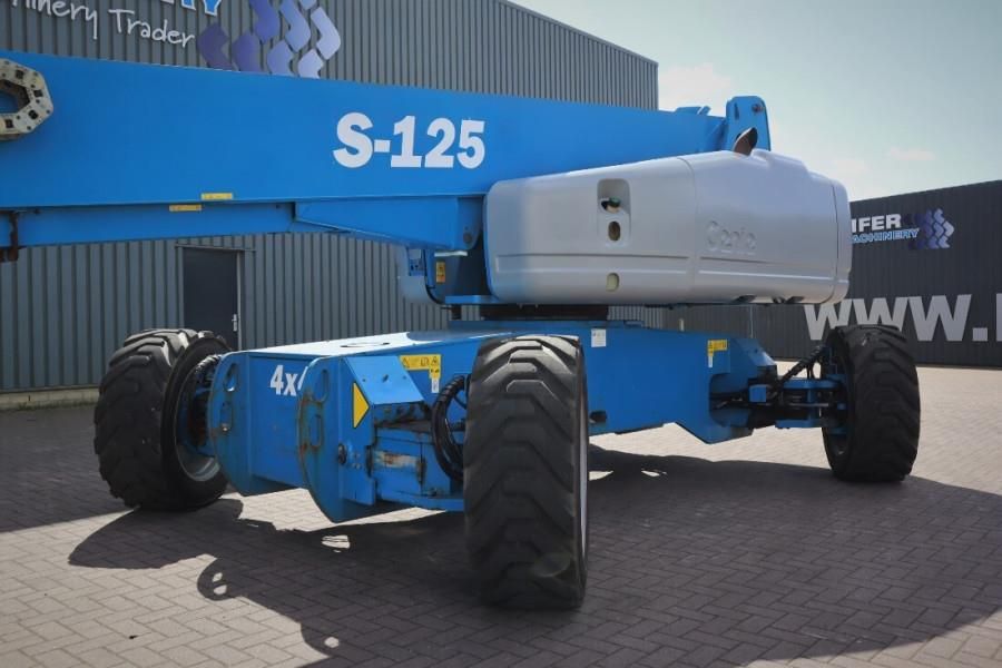 Genie S125 Valid inspection, Diesel, 4x4x4 Drive, 40.1m