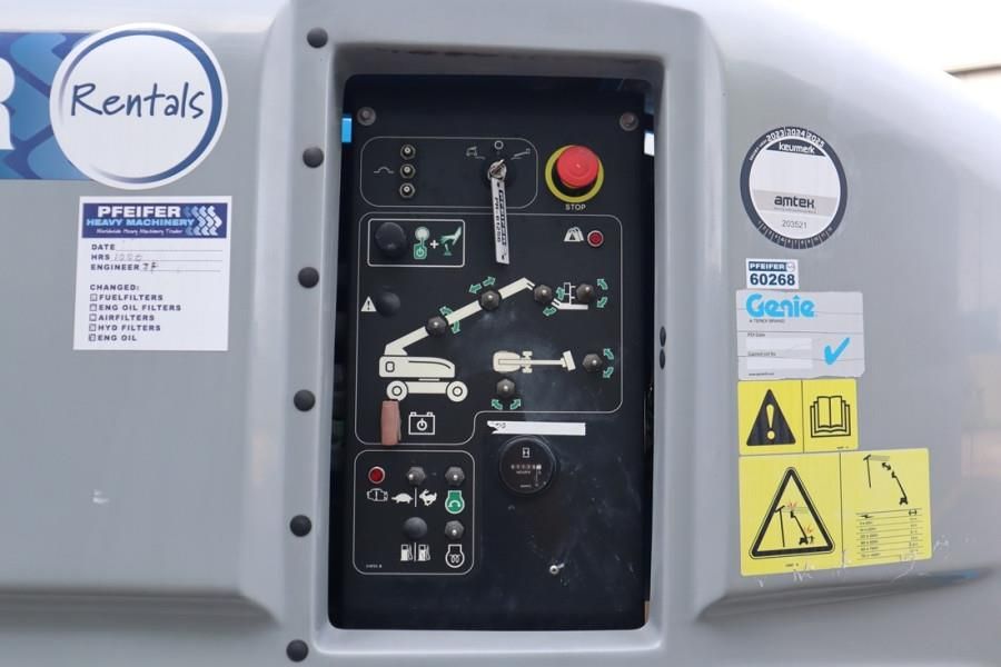 Genie S45 Valid inspection, Diesel, 4x4 Drive, 16m Worki