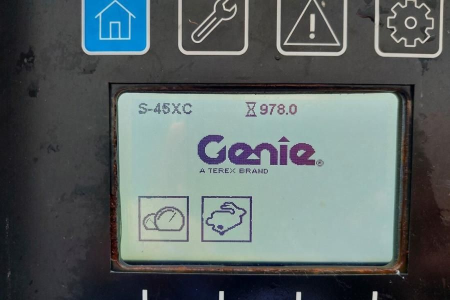 Genie S45XC Valid inspection, 15.5m Working Height, 11 m