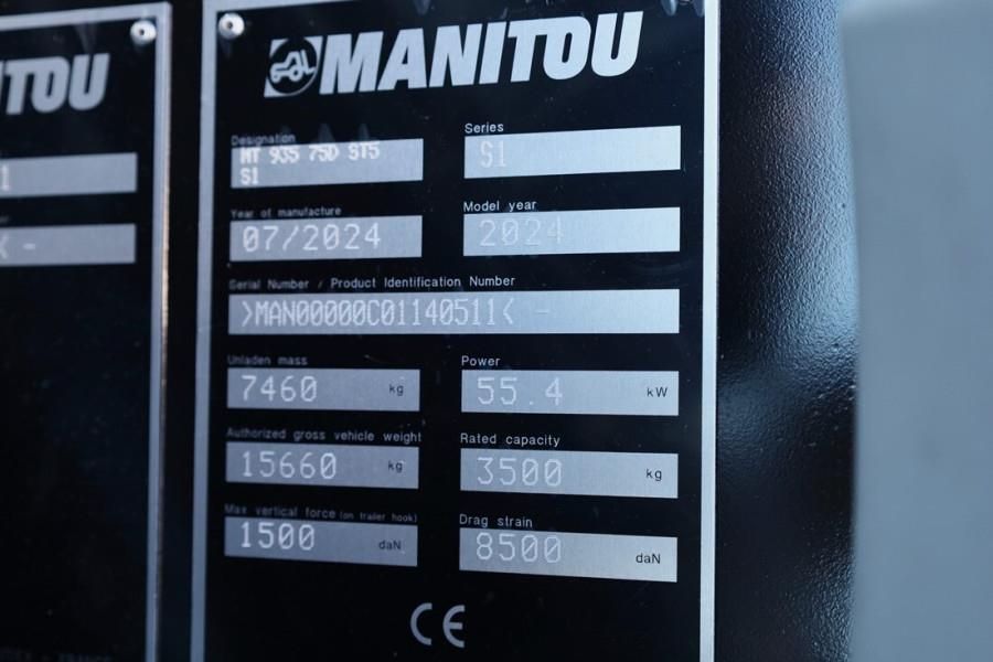 Manitou MT935 75D ST5 S1 Valid inspection, *Guarantee! 4x4