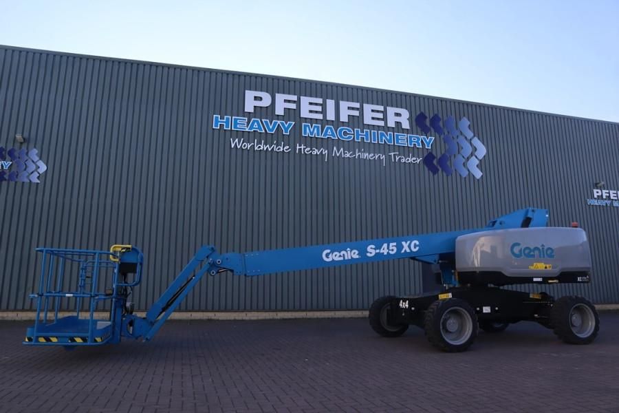 Genie S45XC Valid Inspection, Diesel, 4x4 Drive, 16m Wor