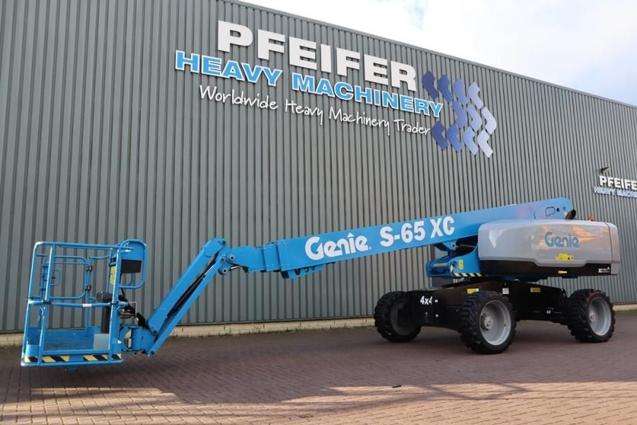 Genie S65XC Valid inspection, Diesel, 4x4 Drive, 21.8m W