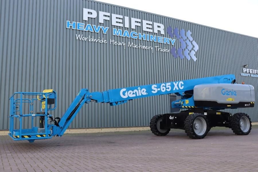 Genie S65XC Valid inspection, Diesel, 4x4 Drive, 21.8m W
