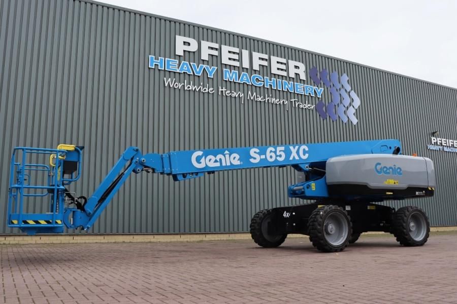 Genie S65XC Valid inspection, Diesel, 4x4 Drive, 21.8m W