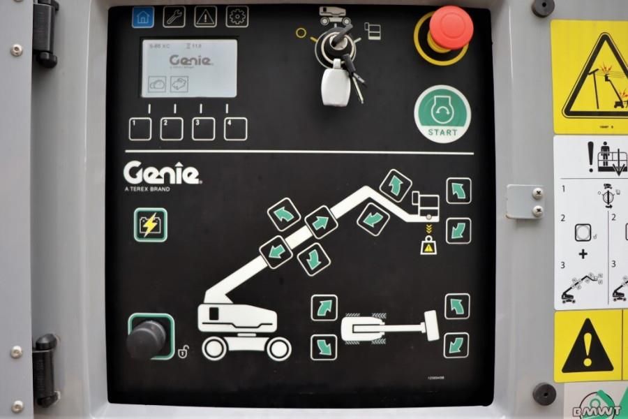 Genie S65XC Valid inspection, Diesel, 4x4 Drive, 21.8m W