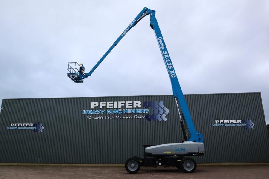 Genie SX135 XC Valid inspection, 43m Working Height, 27.