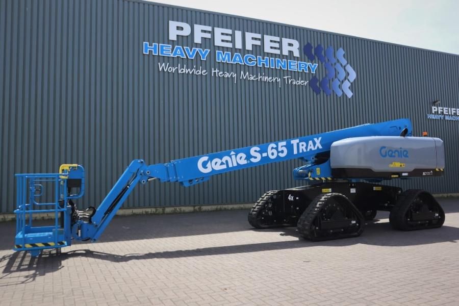 Genie S65XC Trax Valid inspection, Diesel, 4x4 Drive Tra