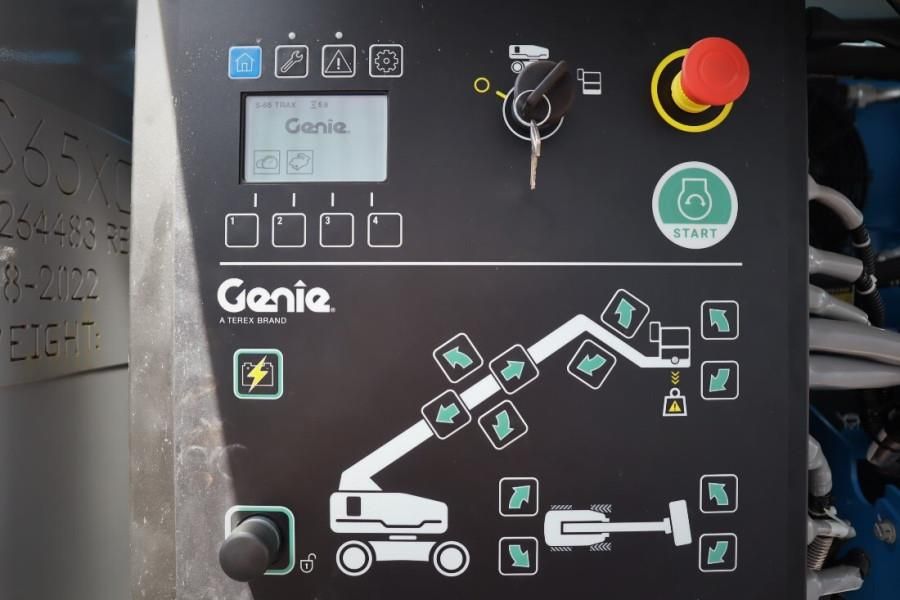 Genie S65XC Trax Valid inspection, Diesel, 4x4 Drive Tra