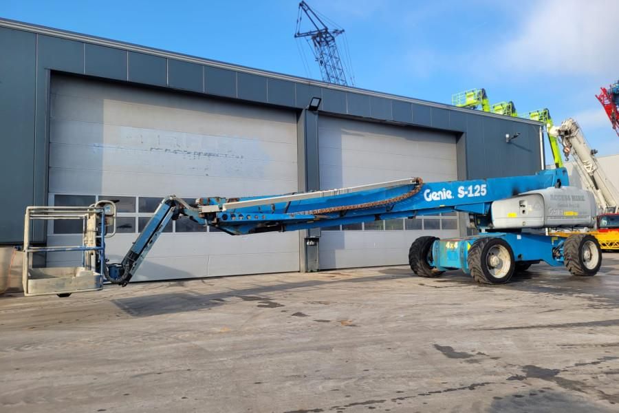 Genie S125 As-Is, Diesel, 4x4x4 Drive, 40.1m Working Hei