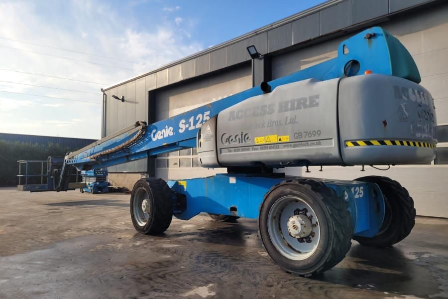Genie S125 As-Is, Diesel, 4x4x4 Drive, 40.1m Working Hei