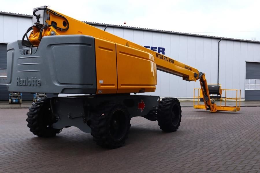 Haulotte HT28RTJ PRO Valid inspection, 4x4x4 Drive, 28 m Wo