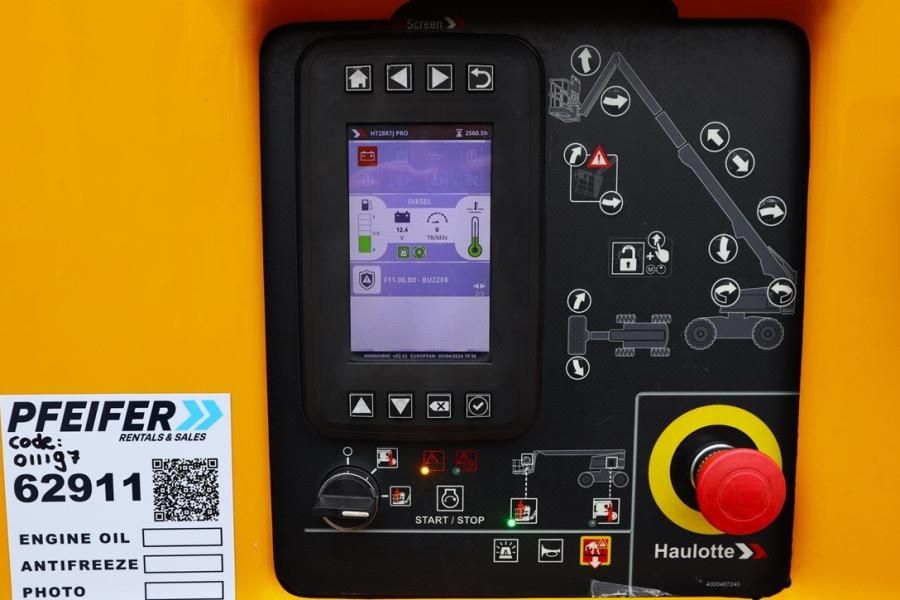 Haulotte HT28RTJ PRO Valid inspection, 4x4x4 Drive, 28 m Wo