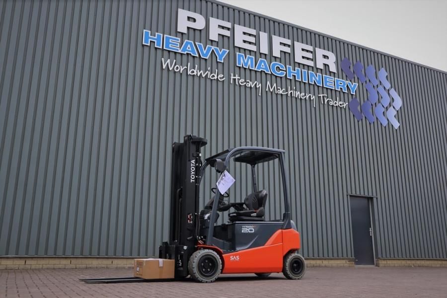 Toyota 8FBM20T Valid inspection, Electric, 4750mm Lift He