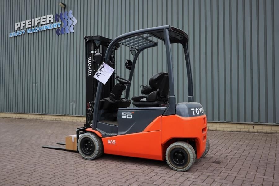 Toyota 8FBM20T Valid inspection, Electric, 4750mm Lift He