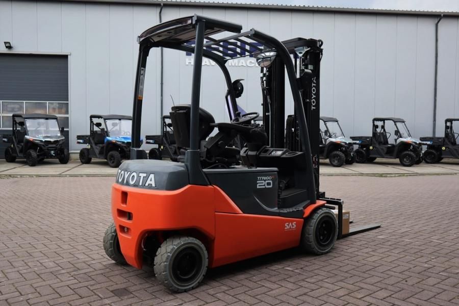 Toyota 8FBM20T Valid inspection, Electric, 4750mm Lift He