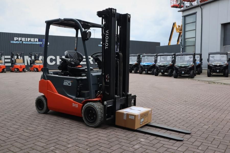 Toyota 8FBM20T Valid inspection, Electric, 4750mm Lift He