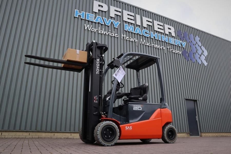 Toyota 8FBM20T Valid inspection, Electric, 4750mm Lift He