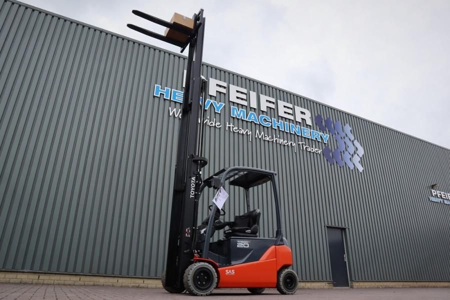 Toyota 8FBM20T Valid inspection, Electric, 4750mm Lift He