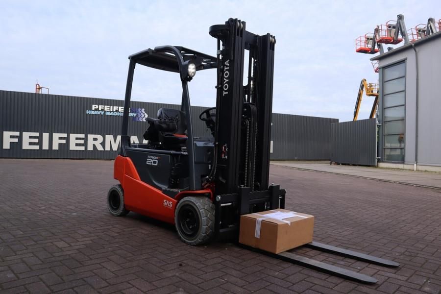 Toyota 8FBM20T Valid inspection, Electric, 4750mm Lift He