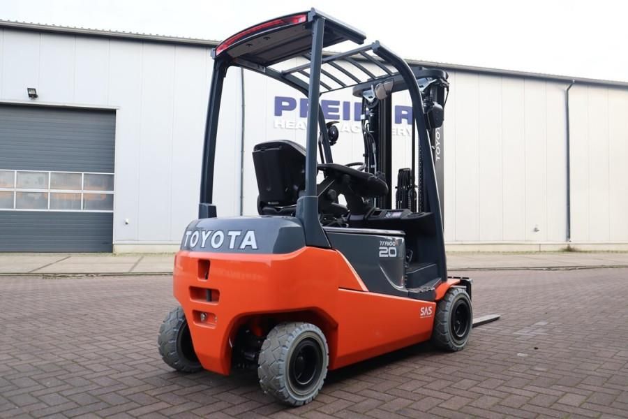 Toyota 8FBM20T Valid inspection, Electric, 4750mm Lift He