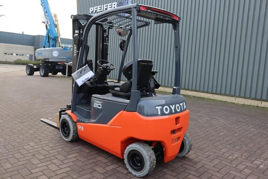 Toyota 8FBM20T Valid inspection, Electric, 4750mm Lift He