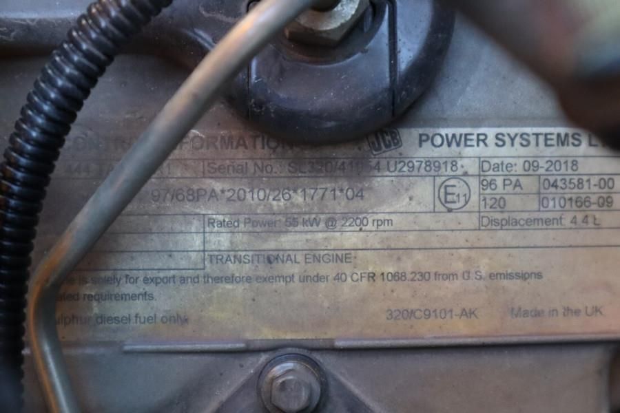 JCB 940-4 T4 Valid inspection, Diesel, 4x4 Drive, 3700