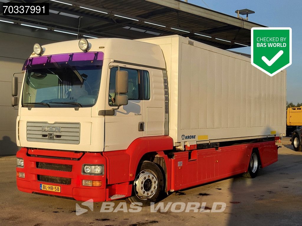 MAN TGA 18.310 4X2 18tons NL-Truck Manual BDF Box Full Air Suspension Euro 3