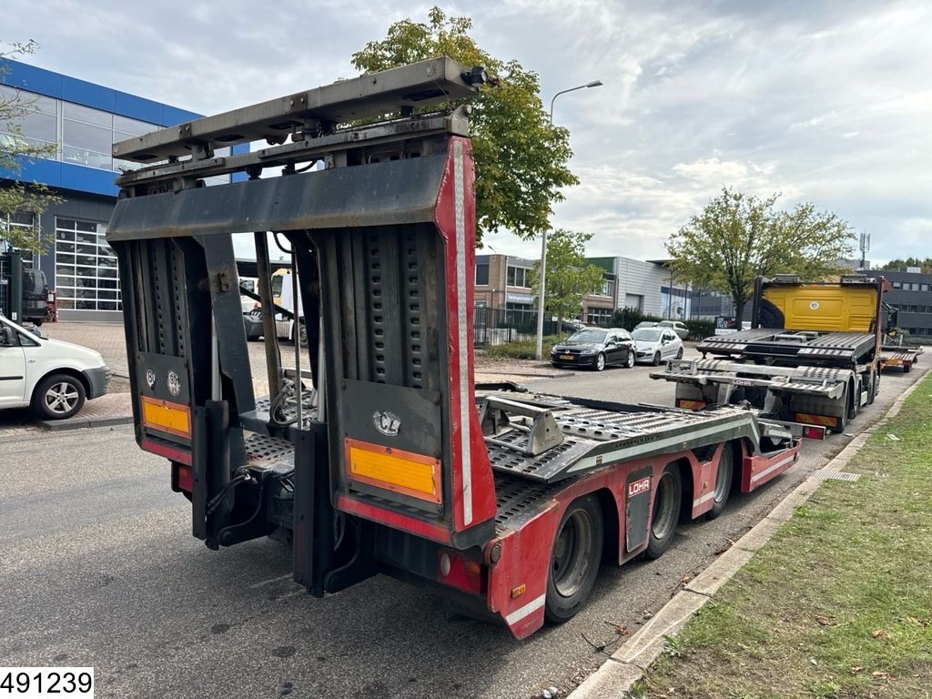 Volvo FM 480 6x2, EURO 5, Lohr, Trucktransport, Combi