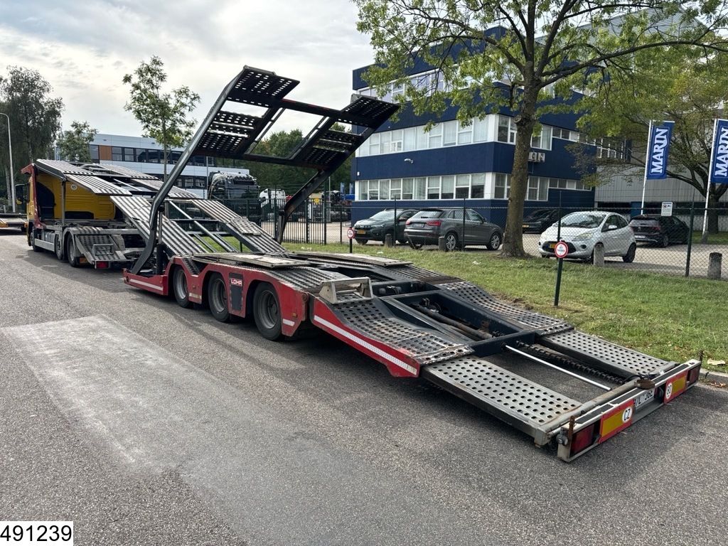 Volvo FM 480 6x2, EURO 5, Lohr, Trucktransport, Combi