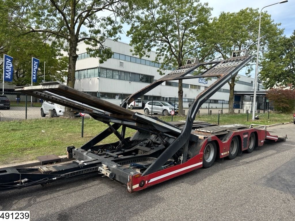 Volvo FM 480 6x2, EURO 5, Lohr, Trucktransport, Combi