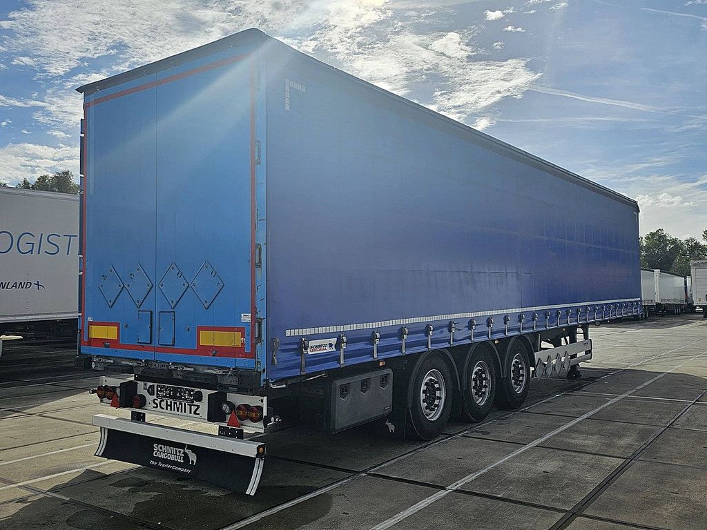 SCHMITZ SCB*S3T STANDARD 2x liftaxle alu bars