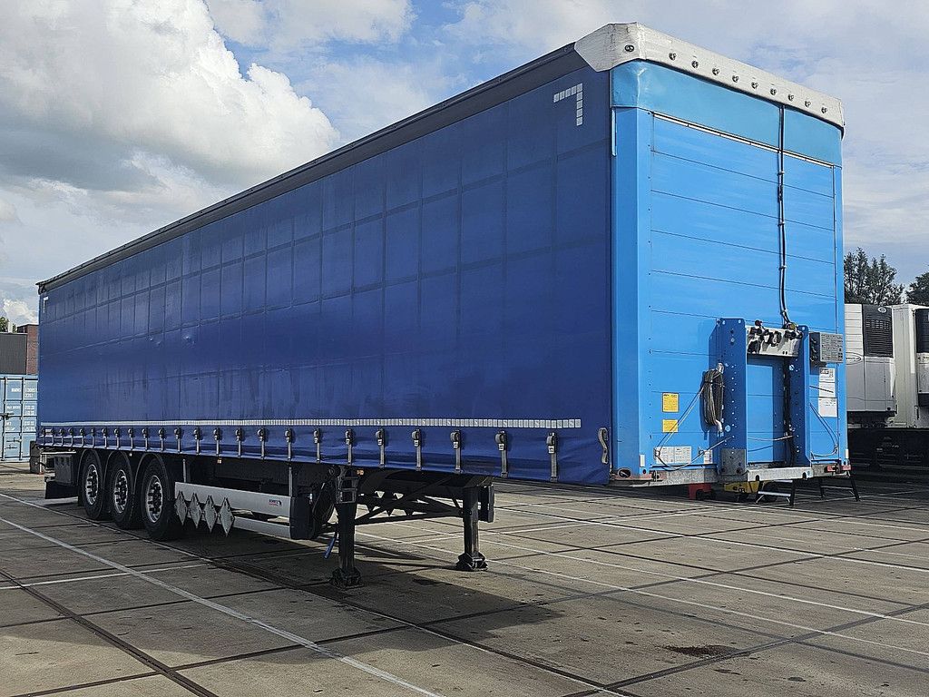 SCHMITZ SCB*S3T STANDARD 2x liftaxle alu bars
