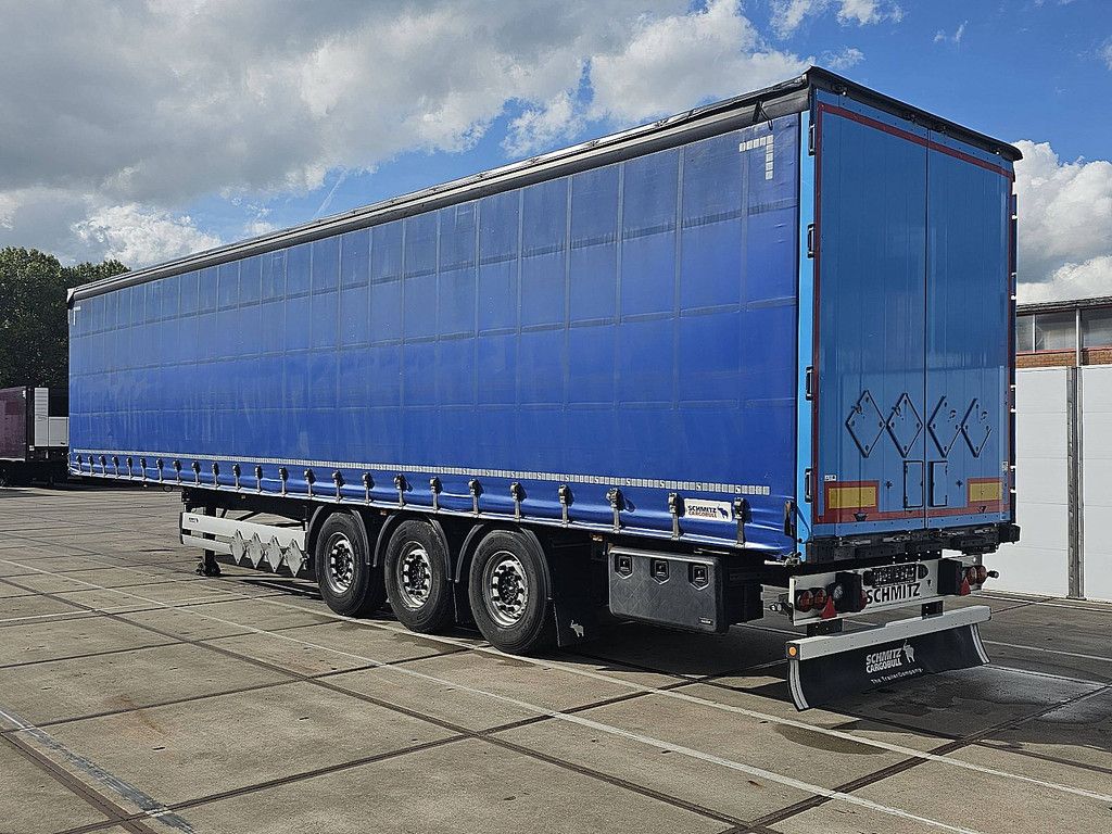 SCHMITZ SCB*S3T STANDARD 2x liftaxle alu bars