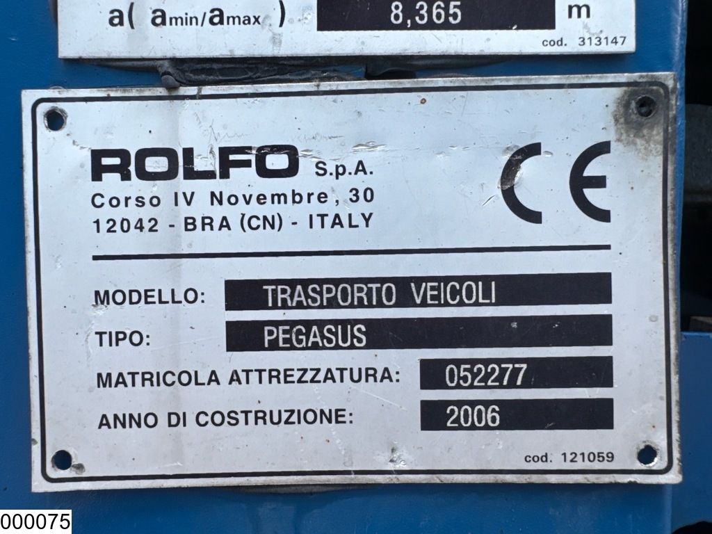 Renault D 18 430 EURO 6, Rolfo Pegasus, Hydraulic, Winch