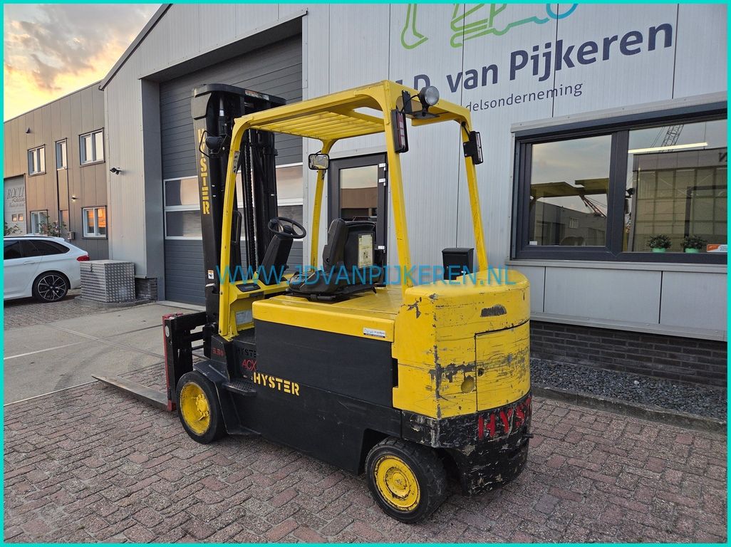 Hyster E5.50XL ACX accu99%+6377uur+shift+vorkversteller