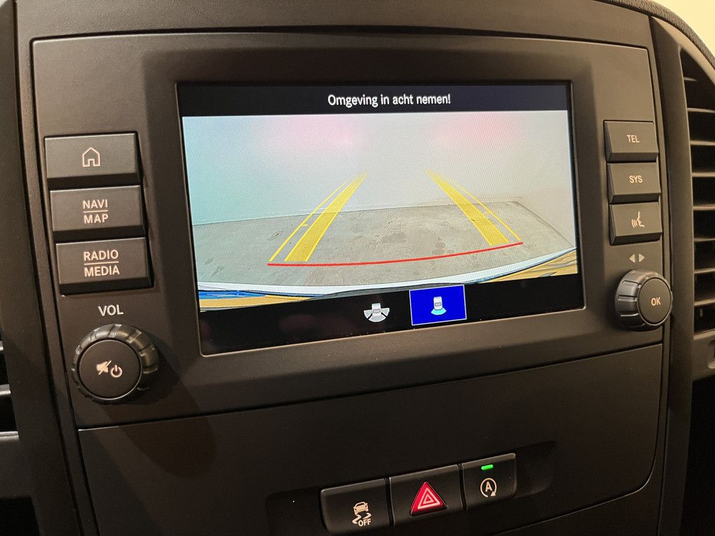Mercedes-Benz Vito 116 CDI Extra Lang Servicebus / Sortimo Inrichting / Euro 6 / Airco / CarPlay / Camera / Cruise Control / Navigatie / Klep / 3-Zits /